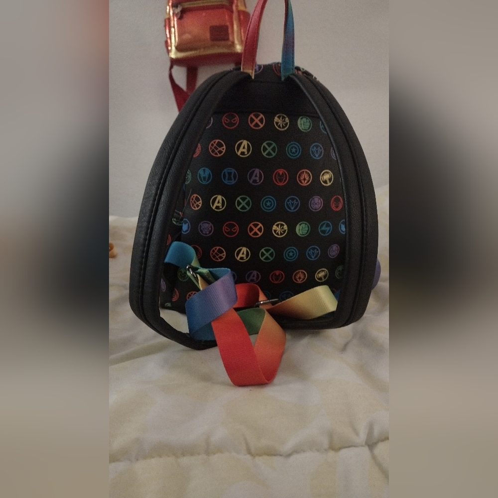 Pride Marvel Loungefly Mini Backpack - image 3